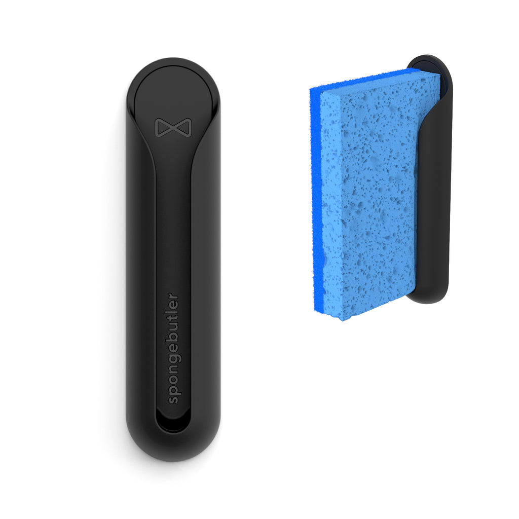 Sponge Butler Sponge Holder – Rapid Drying, Space-Saving Kitchen Sink Organizer, Minimalist Design