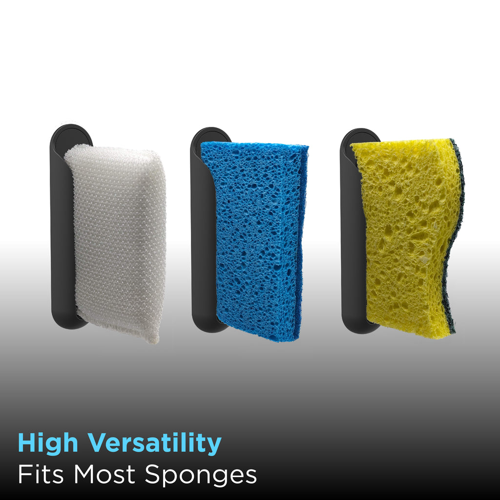 Sponge Butler Sponge Holder – Rapid Drying, Space-Saving Kitchen Sink Organizer, Minimalist Design
