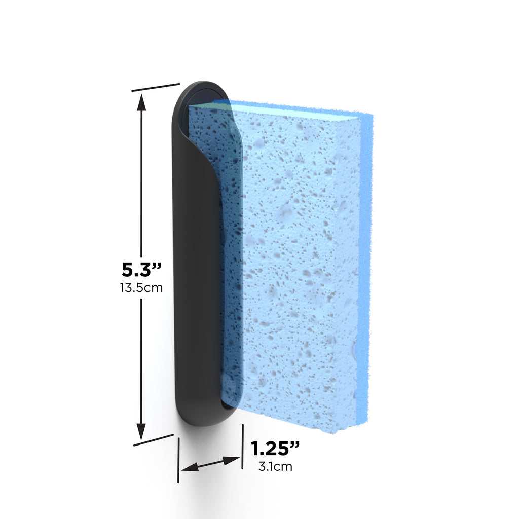 Sponge Butler Sponge Holder – Rapid Drying, Space-Saving Kitchen Sink Organizer, Minimalist Design