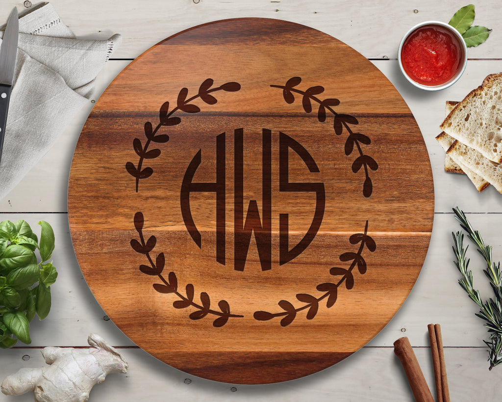 Personalized Lazy Susan with Initials, Wedding Gift, Personalized Wedding Gift, Anniversary Gift, Best Friend Gift, Wife Gift, Personalised Lazy Susan (Copy)