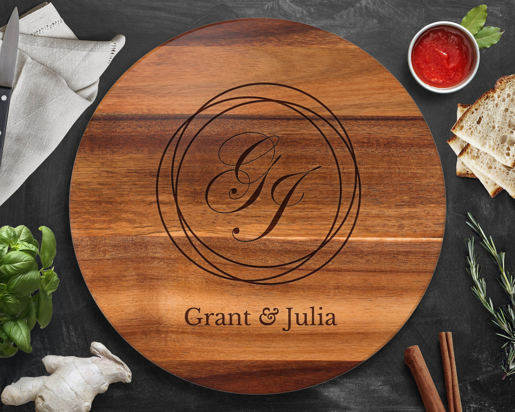 Personalized Lazy Susan with Initials, Wedding Gift, Personalized Wedding Gift, Anniversary Gift, Best Friend Gift, Wife Gift, Personalised Lazy Susan (Copy) (Copy) (Copy) (Copy) (Copy)