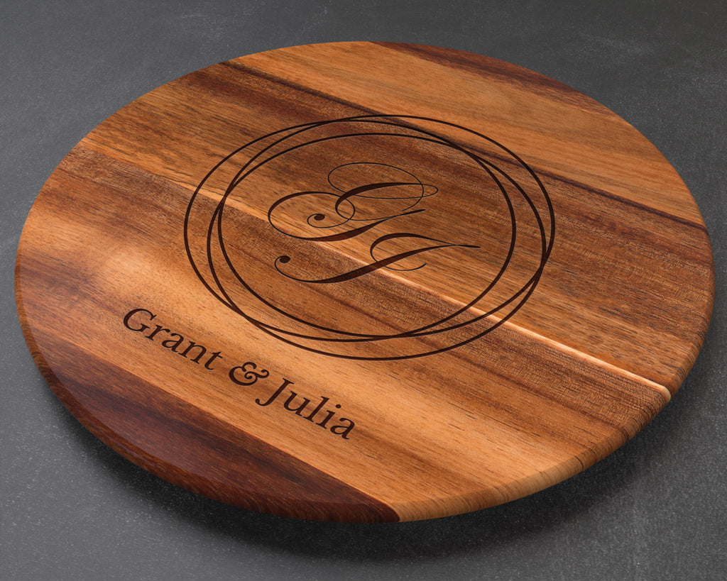 Personalized Lazy Susan with Initials, Wedding Gift, Personalized Wedding Gift, Anniversary Gift, Best Friend Gift, Wife Gift, Personalised Lazy Susan (Copy) (Copy) (Copy) (Copy) (Copy)