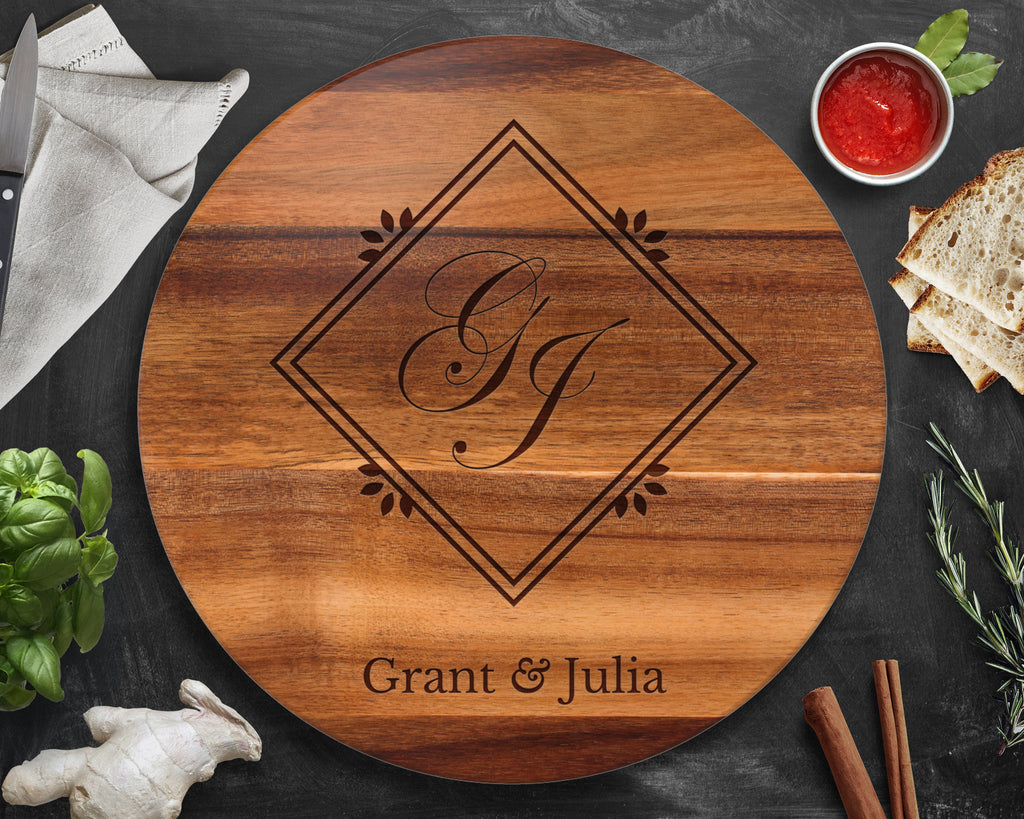 Personalized Lazy Susan with Initials, Wedding Gift, Personalized Wedding Gift, Anniversary Gift, Best Friend Gift, Wife Gift, Personalised Lazy Susan (Copy) (Copy) (Copy) (Copy) (Copy) (Copy) (Copy)