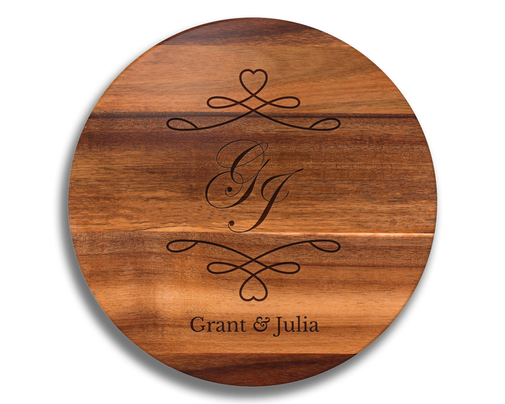 Personalized Lazy Susan with Initials, Wedding Gift, Personalized Wedding Gift, Anniversary Gift, Best Friend Gift, Wife Gift, Personalised Lazy Susan (Copy) (Copy) (Copy) (Copy) (Copy) (Copy) (Copy) (Copy)