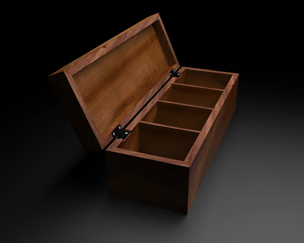 Personalized Tea Box, Rustic Wood Tea Box, Custom Tea, Tea lovers gift, Tea Organizer, Tea Box Gift, Keepsake Box