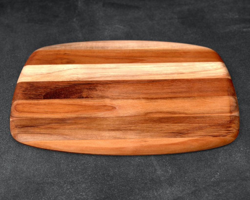 Teak Cutting Board with Engraved Family Name