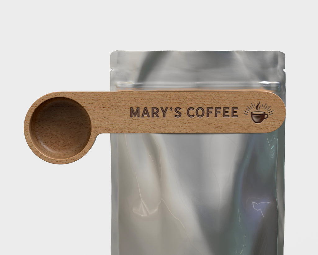 Personalized Coffee Scoop, Coffee Lover Gift, Coffee Spoon, Wooden Coffee Scoop, Kitchen tools, Coffee gifts