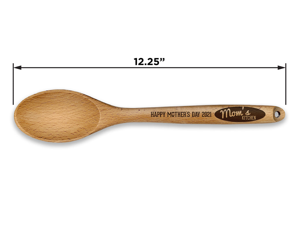 Mothers Day Gift, Personalized Wooden Spoon, Personalized Spoon, Wooden Spoon, Gift for Her, Baking Gift, Cooking Gift, Engraved Spoon