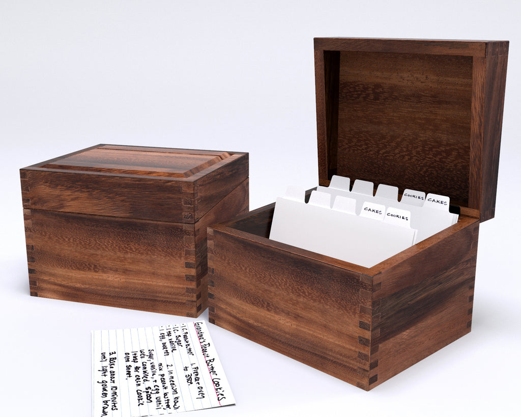 Wood Recipe Box, Personalized Recipe Box, Housewarming Gift, Wedding Shower Decor, Wooden Recipe Box, Mothers Day Gift, Engraved Recipe Box