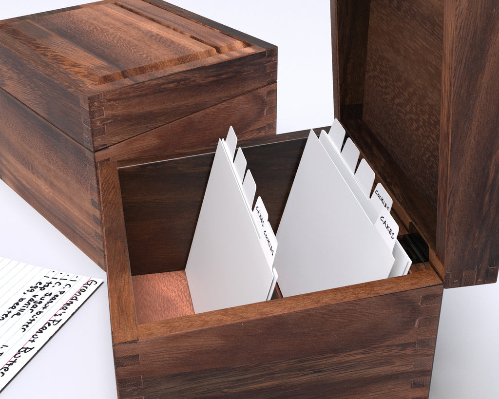Wood Recipe Box, Personalized Recipe Box, Housewarming Gift, Wedding Shower Decor, Wooden Recipe Box, Mothers Day Gift, Engraved Recipe Box