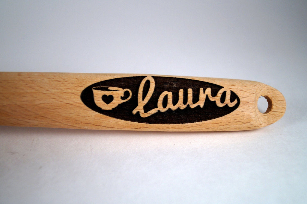 Christmas Gift Idea for Her, Wooden Spoon, Coffee Gifts, Baking Gift Ideas, Unique Coffee Lover's Gift Idea, Personalized Gift Ideas