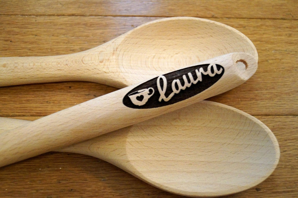 Christmas Gift Idea for Her, Wooden Spoon, Coffee Gifts, Baking Gift Ideas, Unique Coffee Lover's Gift Idea, Personalized Gift Ideas