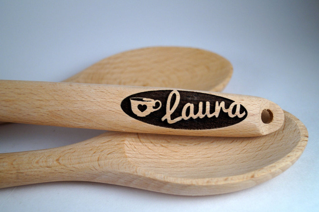 Christmas Gift Idea for Her, Wooden Spoon, Coffee Gifts, Baking Gift Ideas, Unique Coffee Lover's Gift Idea, Personalized Gift Ideas