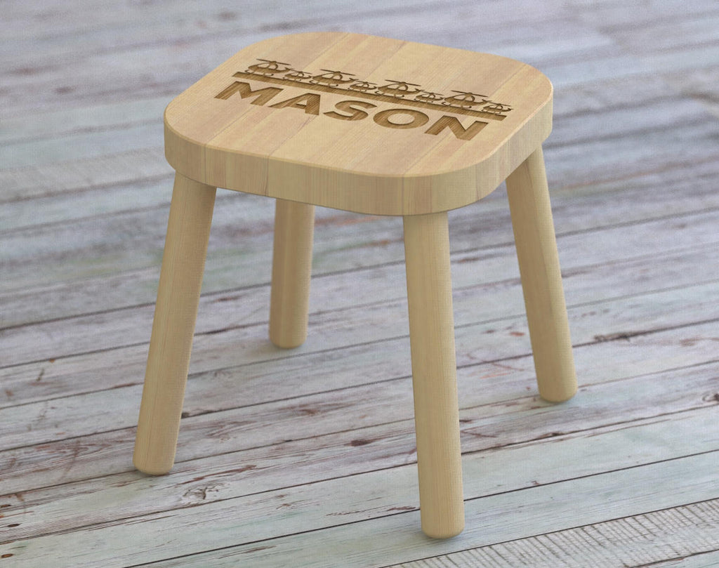 Kids Step Stool, Helicopter, Airplanes, Kids Name Stool, Kids Stool, Childrens Stool, Childrens Bench, Wooden Step Stool, Gift For Kids ST04