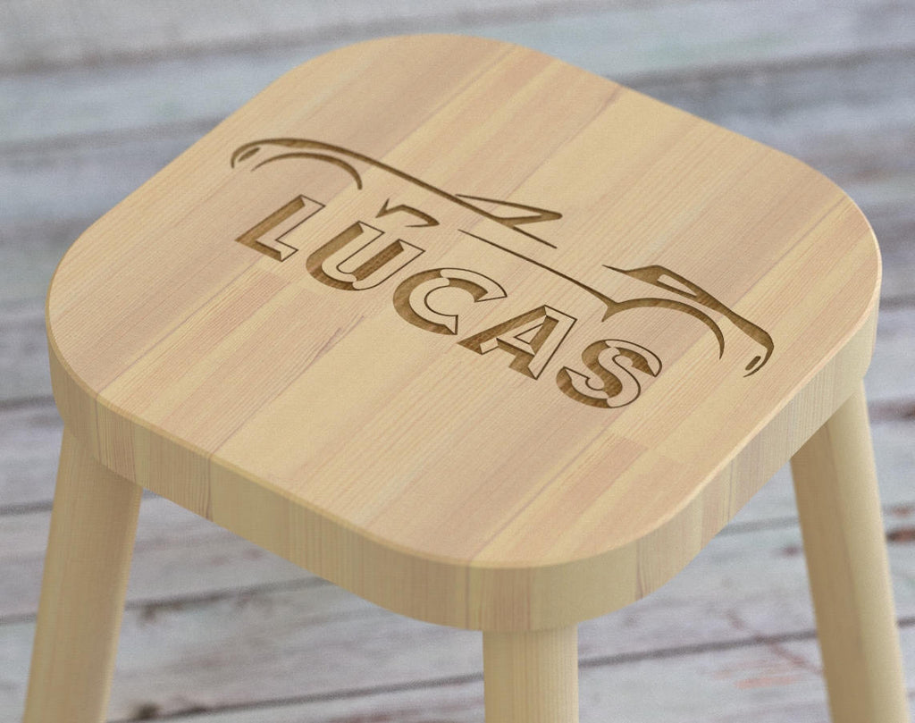 Race Car, Kids Step Stool, Kids Name Stool, Kids Stool, Childrens Stool, Childrens Bench, Gift For Kids, Kids Name Stool, Travel Theme