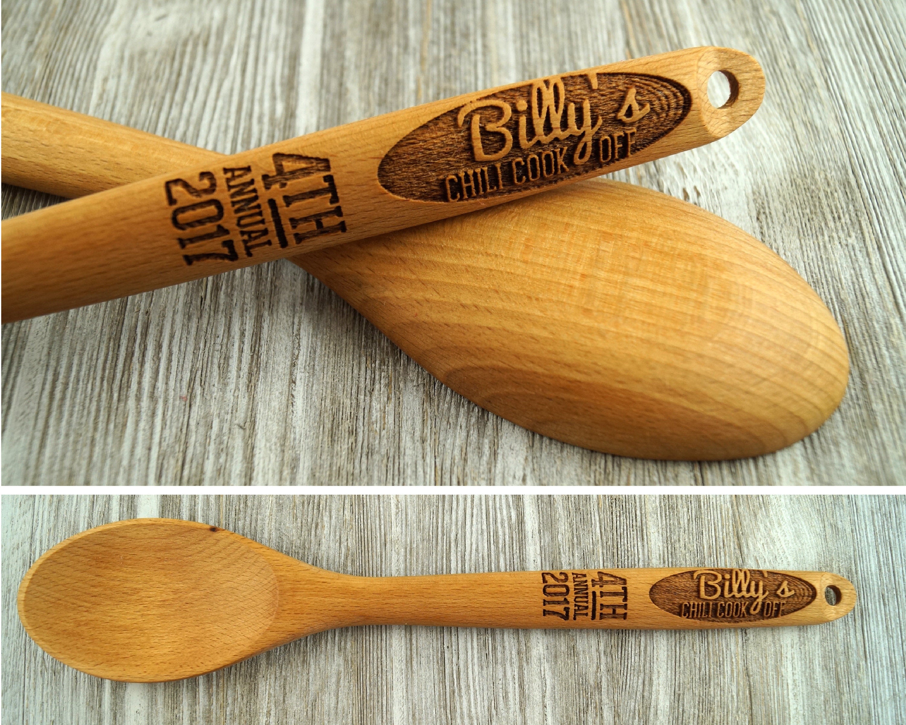 Wooden Spoon Award for Cooking Competitions - Personalized Gallery