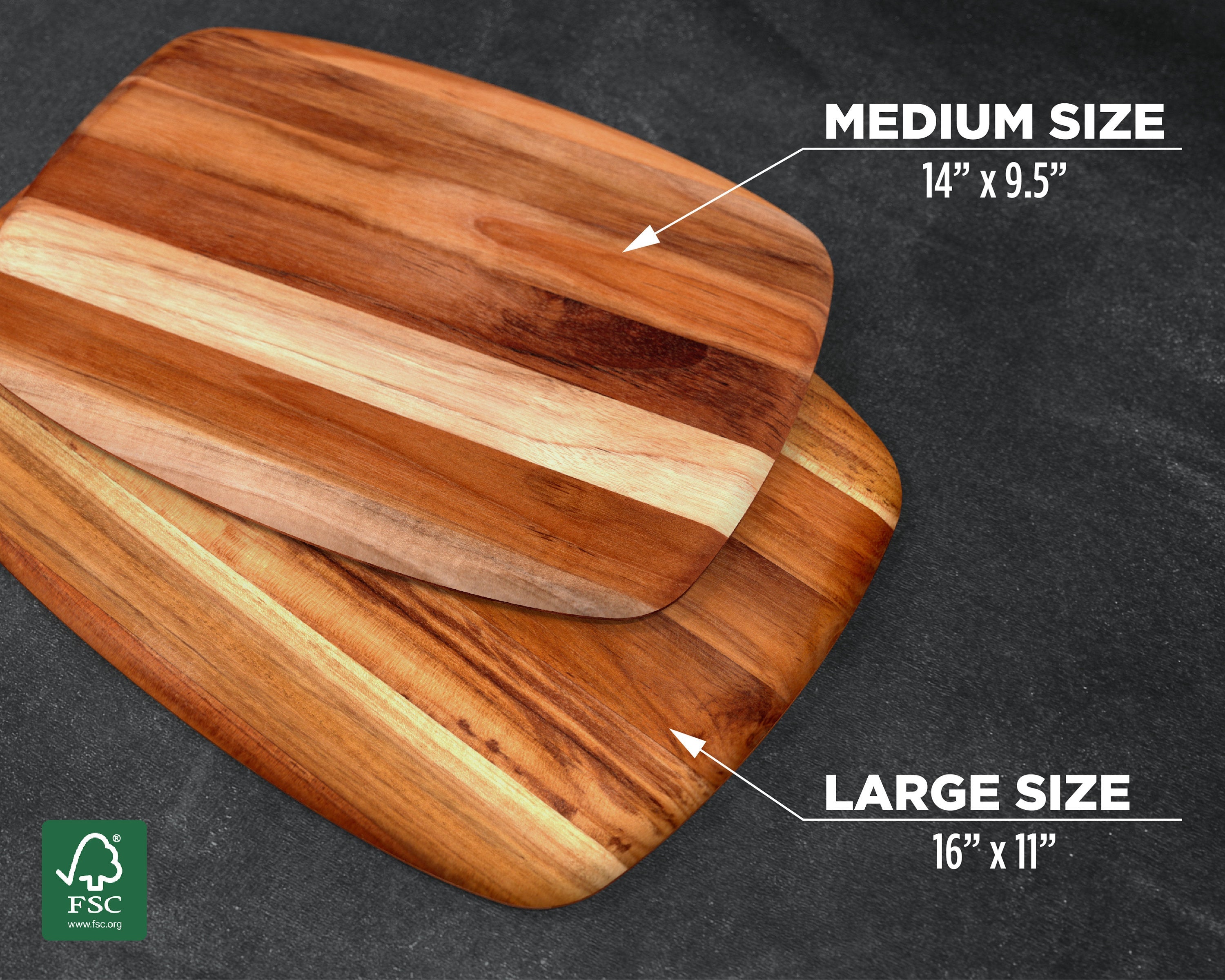 Cutting Board, Teak, Cutting Boards, Custom Cutting Board, Personalize –  The Sinclair Company