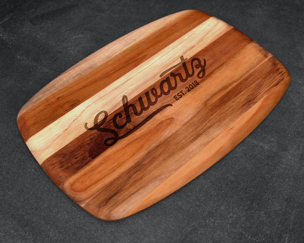 Teak, Personalized Cutting Board, Custom Cutting Board, Wood Cutting Board, Teak Wood, Cutting Board, Tray, Cheese Board, Bread Board