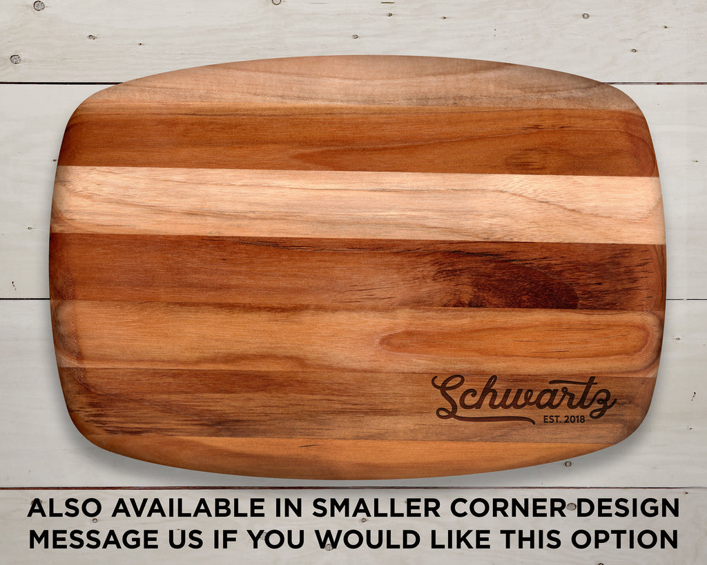 Teak, Personalized Cutting Board, Custom Cutting Board, Wood Cutting Board, Teak Wood, Cutting Board, Tray, Cheese Board, Bread Board