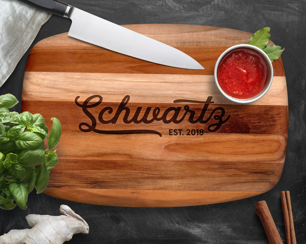 Teak, Personalized Cutting Board, Custom Cutting Board, Wood Cutting Board, Teak Wood, Cutting Board, Tray, Cheese Board, Bread Board