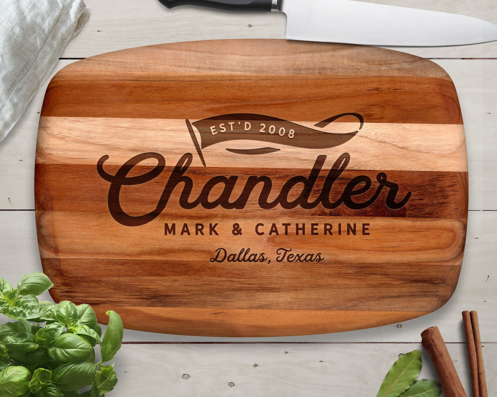 Cheese Board, Teak, Kitchen Gift, Gift for Men, Custom Cheese Board, Husband Gift, Christmas 2018, Gifts for Him, Wedding Anniversary