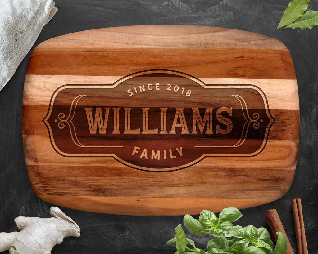 Cutting Board, Teak, Cutting Boards, Custom Cutting Board, Personalized Cutting Board, Chopping Board, Wooden Board, Charcuterie Board