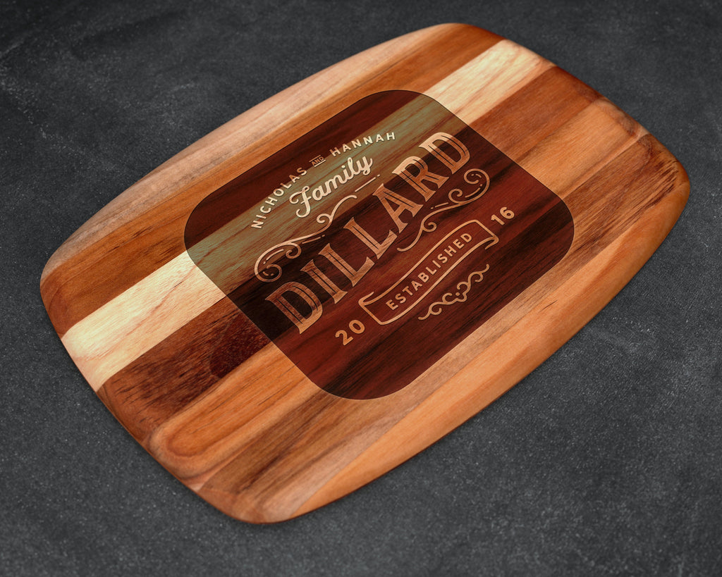 Engagement Gift, Cutting Board, Teak, Wedding Shower Gift, Birthday Gift, Gift for Her, Gift for Mom, Gift for Wife, Wife Gift, Mom Gift