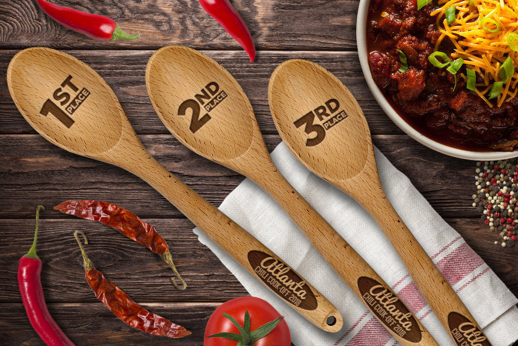 BBQ Cook Off Prizes, BBQ Trophy, Barbeque Contest, Prize, Contest, Personalized spoon, Favor, Event Prize, Grilling, Competition, Grill-S113