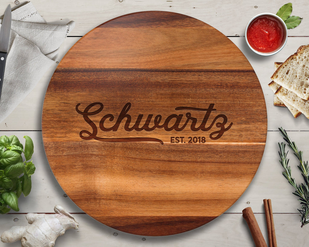 Personalized Lazy Susan, Wedding Gift, Personalized Wedding Gift, Anniversary Gift, Best Friend Gift, Wife Gift, Personalised Lazy Susan