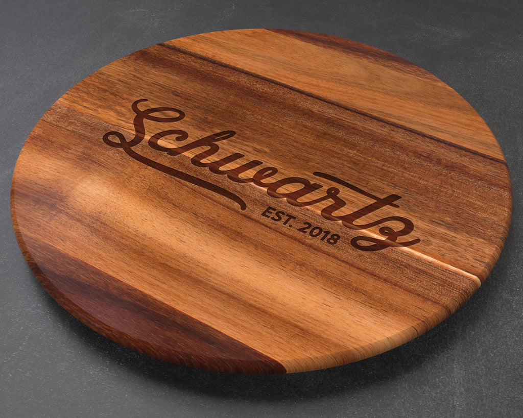 Personalized Lazy Susan, Wedding Gift, Personalized Wedding Gift, Anniversary Gift, Best Friend Gift, Wife Gift, Personalised Lazy Susan