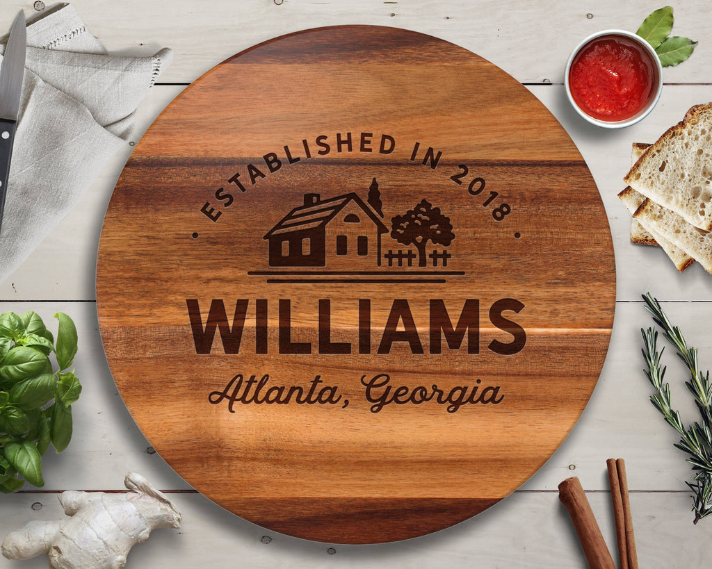 Lazy Susan Personalized, Wedding Gift, Custom Wedding Gift, Couples Gift, Engagement Gift, Housewarming Gift, Realtor Gifts, Just Married