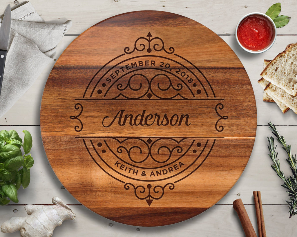 Lazy Susan Personalized, Wedding Gift, Custom Wedding Gift, Couples Gift, Engagement Gift, Housewarming Gift, Realtor Gifts, Just Married