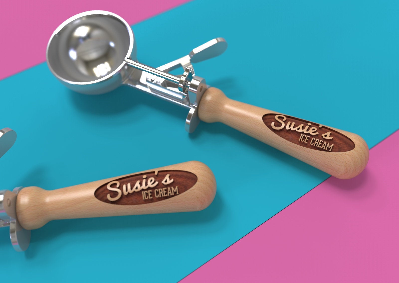 Personalized Ice Cream Scoop, Homemade Ice Cream, Housewarming, Christ –  The Sinclair Company