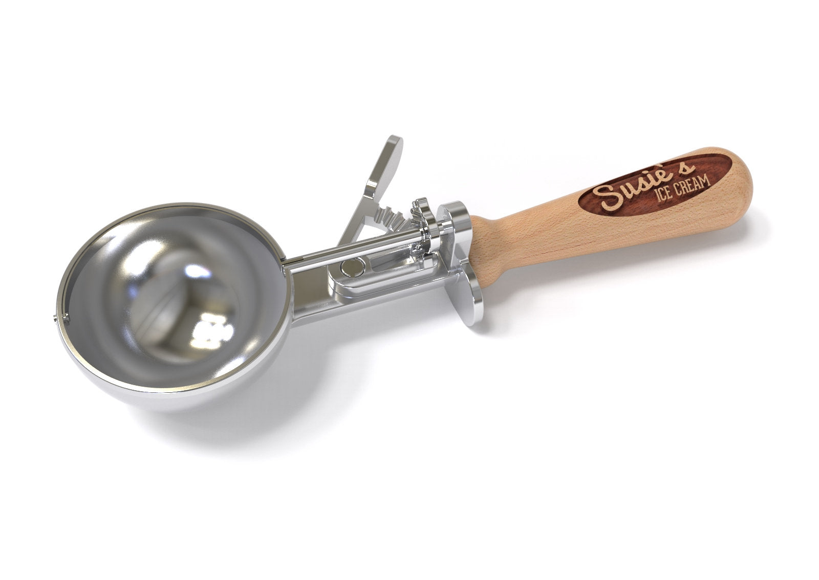 Personalized Ice Cream Scoop, Homemade Ice Cream, Housewarming, Christ –  The Sinclair Company