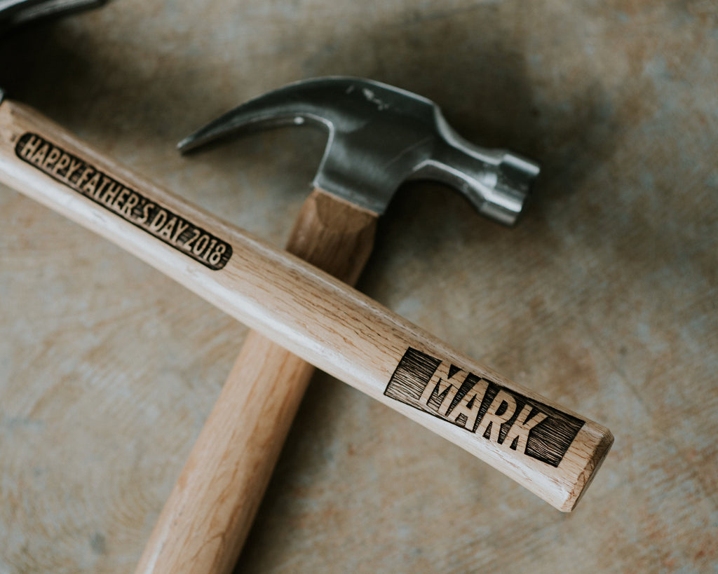 Personalized Hammer, Engraved Wooden Hammer, Personalised Hammer, Wooden Hammer, Personalized Tool, Custom Tool, Work Shop, Tools, Tool