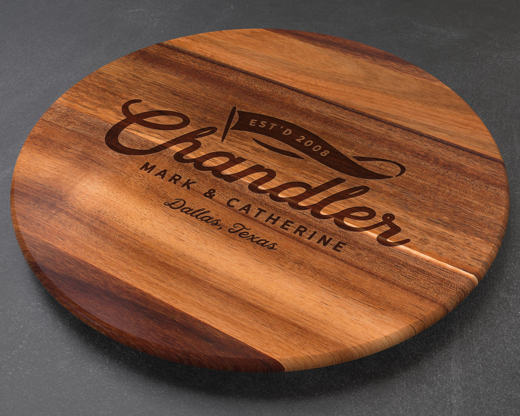 Personalized Lazy Susan, Wedding Gift, Personalized Wedding Gift, Anniversary Gift, Best Friend Gift, Wife Gift, Personalised Lazy Susan