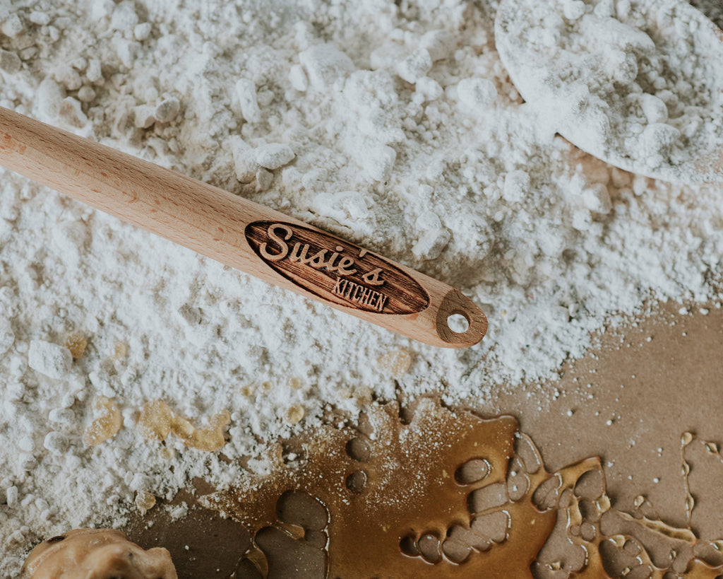 Personalized Wooden Spoon, Engraved Wooden Spoon, Personalized Spoon, Wooden Spoon, Gift for Her, Baking Gift, Cooking Gift, Engraved Spoon