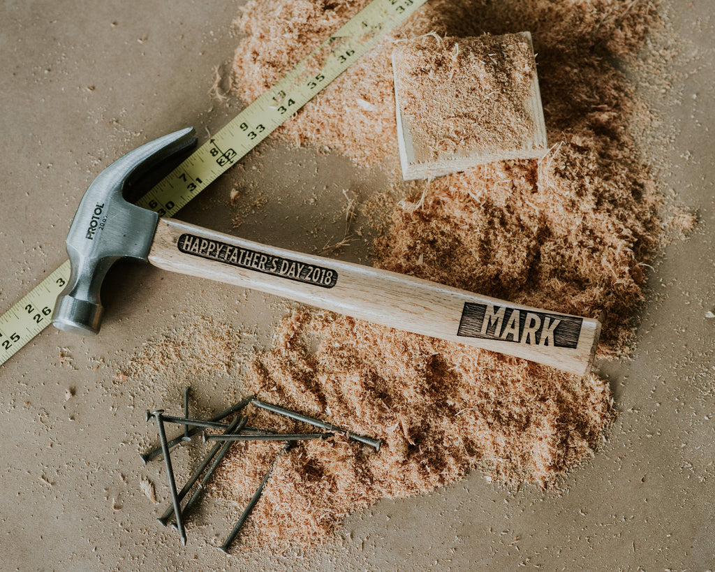 Personalized Hammer, Engraved Wooden Hammer, Personalised Hammer, Wooden Hammer, Personalized Tool, Custom Tool, Work Shop, Tools, Tool